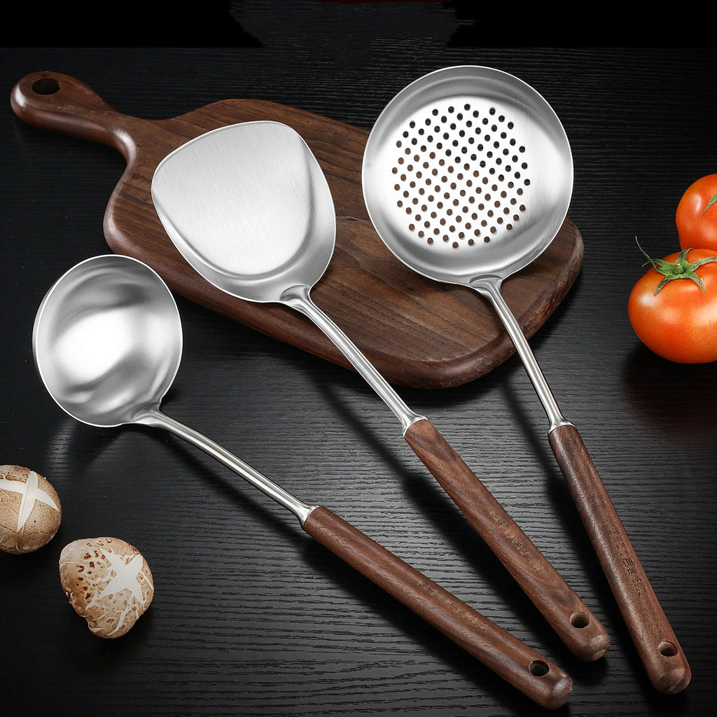 LFGB 316 Stainless Steel Anti-Bacterial Kitchen Utensils