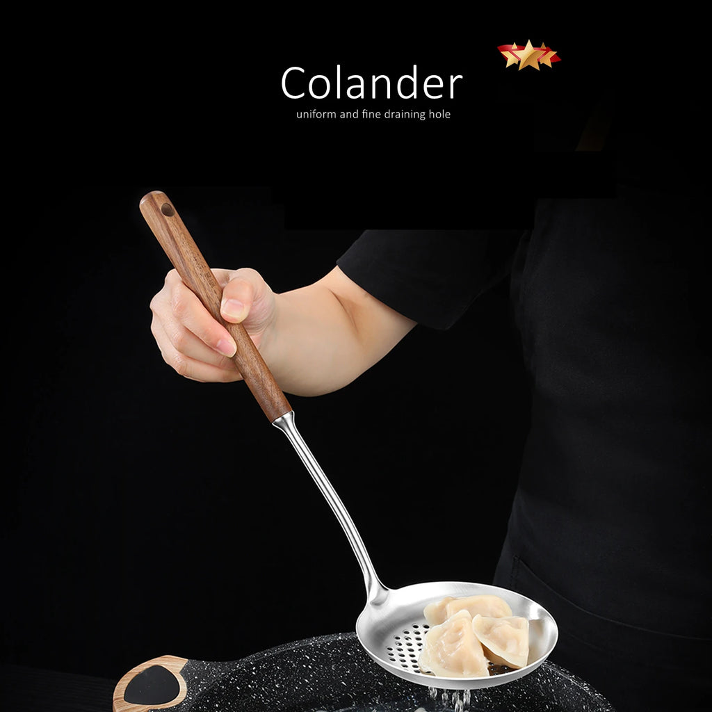 LFGB 316 Stainless Steel Anti-Bacterial Kitchen Utensils