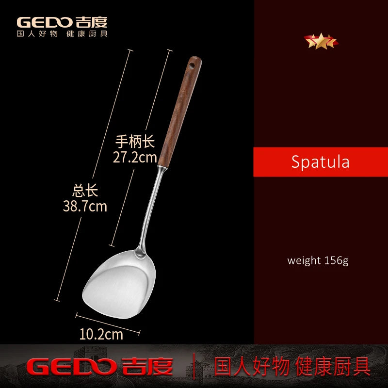 LFGB 316 Stainless Steel Anti-Bacterial Kitchen Utensils