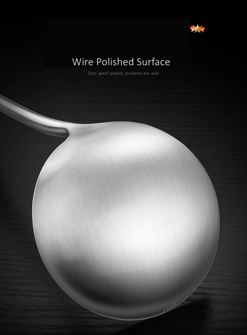 LFGB 316 Stainless Steel Anti-Bacterial Kitchen Utensils